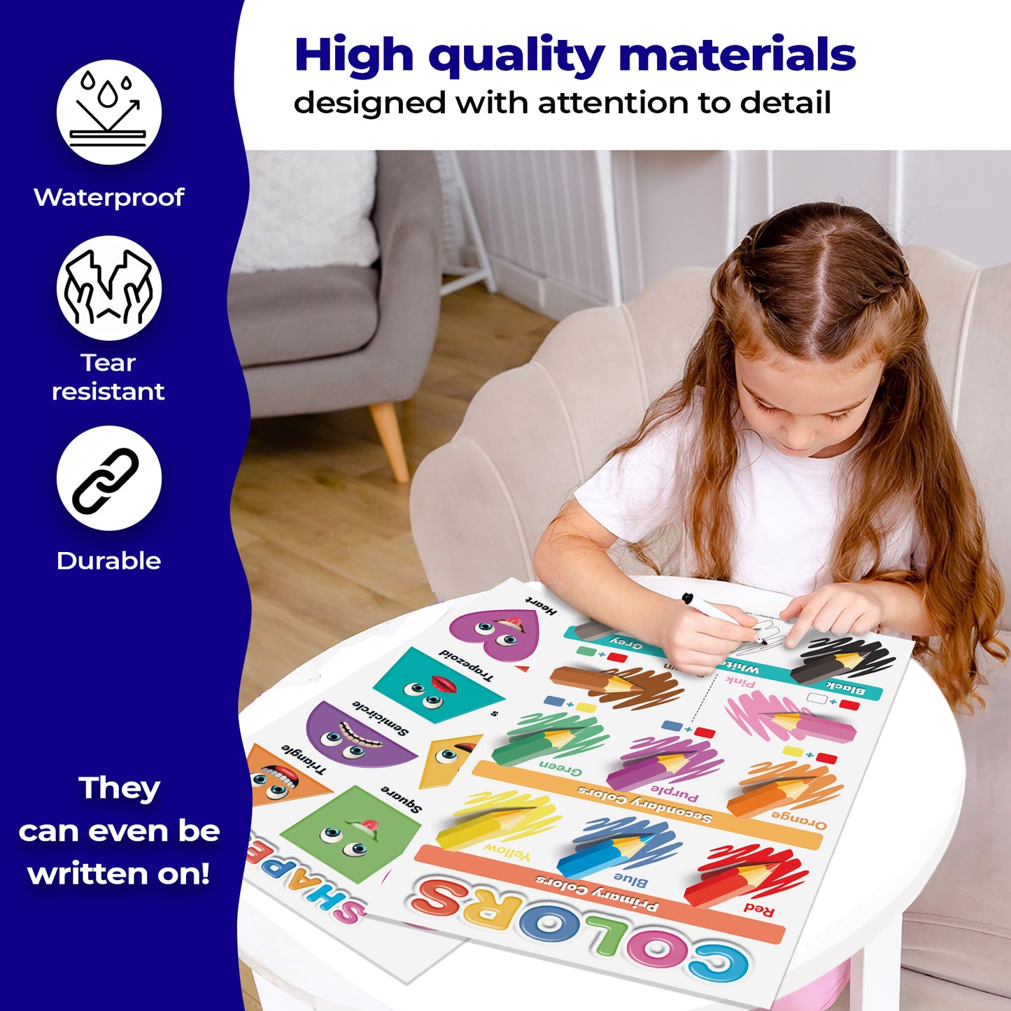 DeeDee's Workshop 16 Classroom Posters (11 x 17 inches)